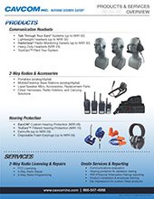 CavCom Products Services Overview thumbnail