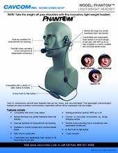 Phantom Lightweight Headset flyer thumbnail