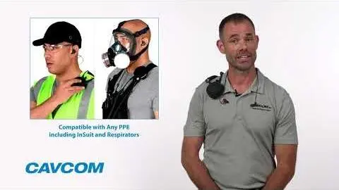 CavCom Talk Through Your Ears&reg; 5000 &mdash; Clear Radio Communication in Any PPE or Suit
